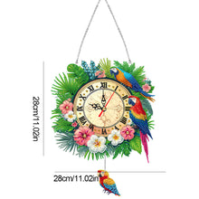 Load image into Gallery viewer, Animal-Acrylic Diamond Clock Pendant