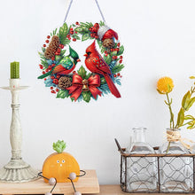 Load image into Gallery viewer, Cardinal-Acrylic Single Side Diamond Pendant