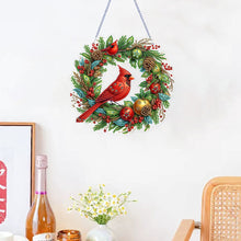 Load image into Gallery viewer, Cardinal-Acrylic Single Side Diamond Pendant