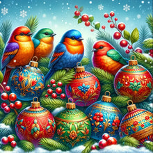 Load image into Gallery viewer, Christmas Animal-Full Round Diamond Painting-40x40cm