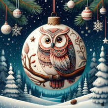 Load image into Gallery viewer, Christmas Animal-Full Round Diamond Painting-30x30cm