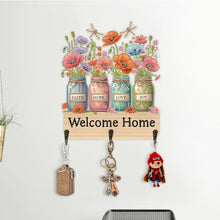 Load image into Gallery viewer, Flower Cat-Diamond Art Craft Wall Hooks