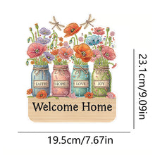 Load image into Gallery viewer, Flower Cat-Diamond Art Craft Wall Hooks