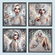 Load image into Gallery viewer, Beauty-Partial Special Diamond Painting-30x30cm