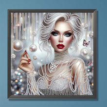 Load image into Gallery viewer, Beauty-Partial Special Diamond Painting-30x30cm