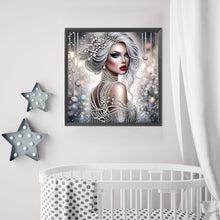 Load image into Gallery viewer, Beauty-Partial Special Diamond Painting-30x30cm