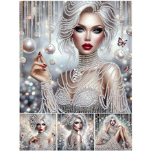 Load image into Gallery viewer, Beauty-Partial Special Diamond Painting-30x30cm
