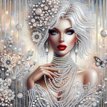 Load image into Gallery viewer, Beauty-Partial Special Diamond Painting-30x30cm