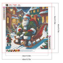 Load image into Gallery viewer, Christmas-Full Round Diamond Painting-40x40cm