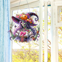 Load image into Gallery viewer, Wtich-Single Side Drill-Acrylic Diamond Pendant