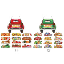 Load image into Gallery viewer, Car-Single Side Drill-Wooden Assembleable Diamond Pendant