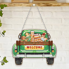 Load image into Gallery viewer, Car-Single Side Drill-Wooden Assembleable Diamond Pendant