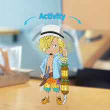 Load image into Gallery viewer, One Piece-Single Side Drill-Shaking Head Acrylic Diamond Desktop Ornament