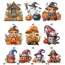 Load image into Gallery viewer, Halloween-Single Side Drill-Acrylic Diamond Desktop Ornament