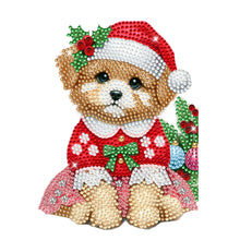 Load image into Gallery viewer, Cat Dog-Single Side Drill-Shaking Head Acrylic Diamond Desktop Ornament