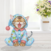 Load image into Gallery viewer, Cat Dog-Single Side Drill-Shaking Head Acrylic Diamond Desktop Ornament