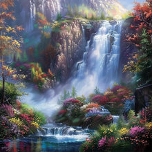 Load image into Gallery viewer, Mountain-Full Round Diamond Painting-50x50cm