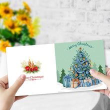 Load image into Gallery viewer, 6/8/12Pcs/Set Christmas-Diamond Greeting Cards