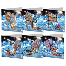Load image into Gallery viewer, 6/8/12Pcs/Set Christmas-Diamond Greeting Cards
