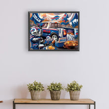 Load image into Gallery viewer, Buffalo Bills-Full Round Diamond Painting-40x30cm