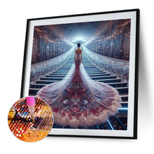 Load image into Gallery viewer, Gorgeous Skirt Girl-Full Round Diamond Painting-40x40cm