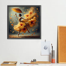 Load image into Gallery viewer, Gorgeous Skirt Girl-Full Round Diamond Painting-40x40cm