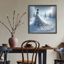Load image into Gallery viewer, Gorgeous Skirt Girl-Full Round Diamond Painting-40x40cm