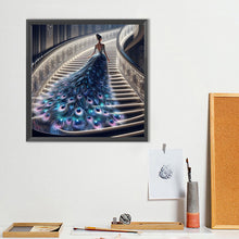 Load image into Gallery viewer, Gorgeous Skirt Girl-Full Round Diamond Painting-40x40cm