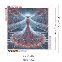 Load image into Gallery viewer, Gorgeous Skirt Girl-Full Round Diamond Painting-40x40cm