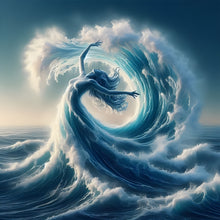 Load image into Gallery viewer, Gorgeous Skirt Girl-Full Round Diamond Painting-40x40cm