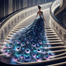 Load image into Gallery viewer, Gorgeous Skirt Girl-Full Round Diamond Painting-40x40cm