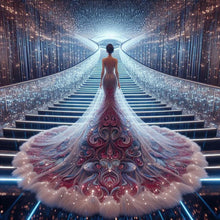 Load image into Gallery viewer, Gorgeous Skirt Girl-Full Round Diamond Painting-40x40cm