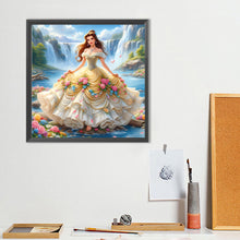 Load image into Gallery viewer, Disney Princess-Full Round Diamond Painting-40x50cm