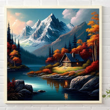 Load image into Gallery viewer, Autumn Maple Leaves-Full Square Diamond Painting-40x40cm