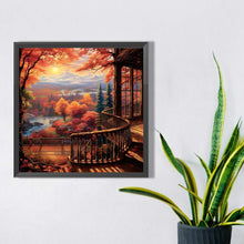 Load image into Gallery viewer, Autumn Maple Leaves-Full Square Diamond Painting-40x40cm