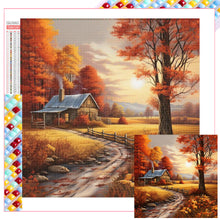Load image into Gallery viewer, Autumn Maple Leaves-Full Square Diamond Painting-40x40cm