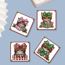 Load image into Gallery viewer, 6/9/12Pcs/Set Christmas-Diamond Greeting Cards