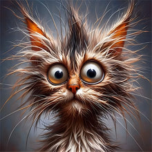 Load image into Gallery viewer, Cat-Full Round Diamond Painting-30x30cm