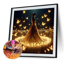 Load image into Gallery viewer, Gorgeous Skirt Girl-Full Round Diamond Painting-40x40cm