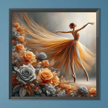 Load image into Gallery viewer, Gorgeous Skirt Girl-Full Round Diamond Painting-40x40cm