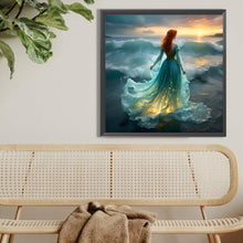 Load image into Gallery viewer, Gorgeous Skirt Girl-Full Round Diamond Painting-40x40cm