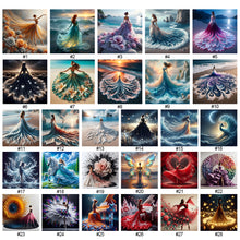 Load image into Gallery viewer, Gorgeous Skirt Girl-Full Round Diamond Painting-40x40cm