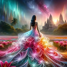 Load image into Gallery viewer, Fantasy Woman-Full Round Diamond Painting-40x40cm