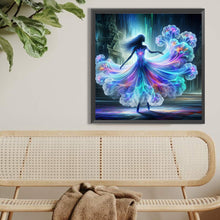 Load image into Gallery viewer, Fantasy Woman-Full Round Diamond Painting-40x40cm