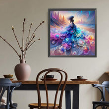 Load image into Gallery viewer, Fantasy Woman-Full Round Diamond Painting-40x40cm