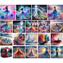Load image into Gallery viewer, Fantasy Woman-Full Round Diamond Painting-40x40cm