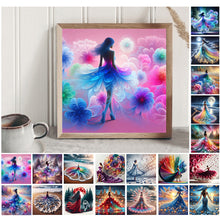 Load image into Gallery viewer, Fantasy Woman-Full Round Diamond Painting-40x40cm