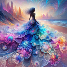 Load image into Gallery viewer, Fantasy Woman-Full Round Diamond Painting-40x40cm