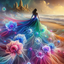 Load image into Gallery viewer, Fantasy Woman-Full Round Diamond Painting-40x40cm