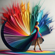 Load image into Gallery viewer, Fantasy Woman-Full Round Diamond Painting-40x40cm